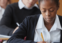 Girl in classroom